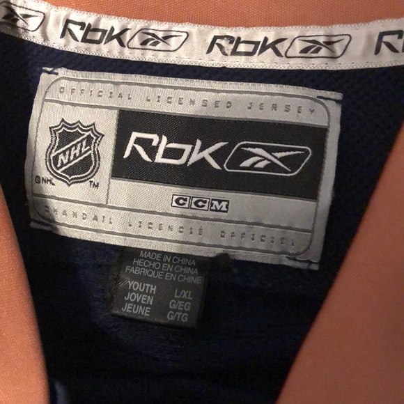 Youth Reebok oilers jersey - Picture 3 of 4